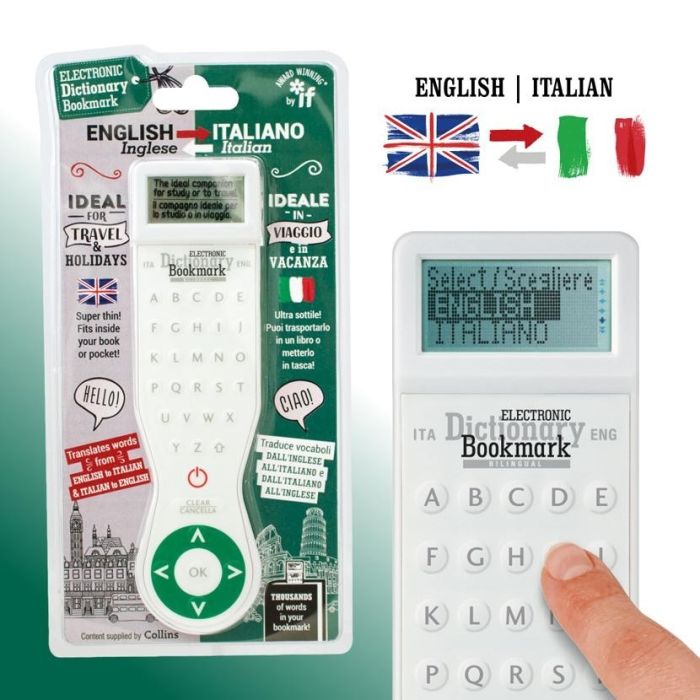 That Company Called IF Electronic Dictionary Bookmark White English for sale online 