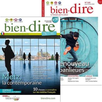 Bien-dire and Bien-dire Initial French Audio Magazines (Exclusive Combined Subscription Offer + Free Life in France)