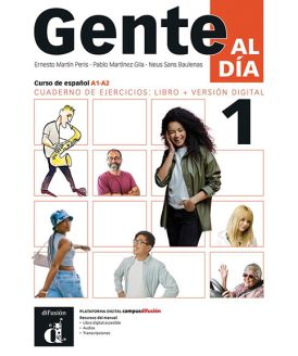 Gente al día 1 - Cuaderno de ejercicios: libro + versión digital. A1-A2: curso de español