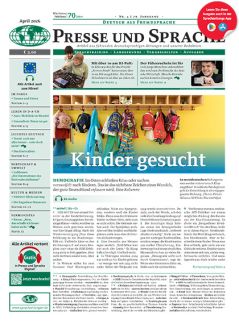 Presse und Sprache - From Germany for learners of German