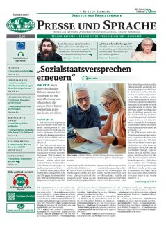 Presse und Sprache - From Germany for learners of German