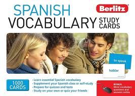 Berlitz Vocabulary Study Cards Spanish (Language Flash Cards)