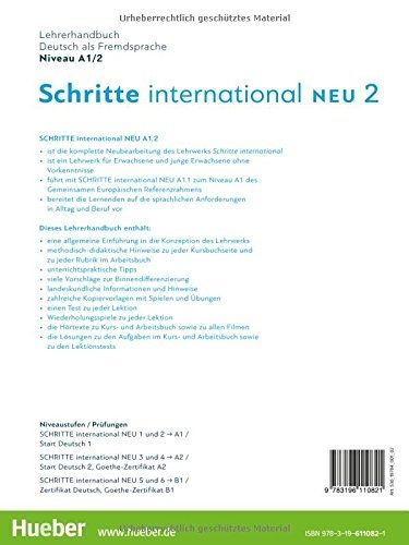 Schritte International neu: Lehrerhandbuch A1.2 - Jane Cadwallader