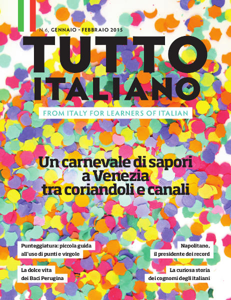 Tutto italiano No 6 — Gennaio–Febbraio 2015