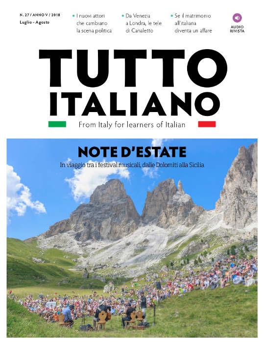 Tutto italiano No 27 — Luglio–Agosto 2018